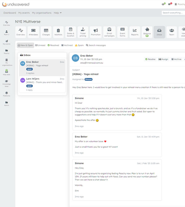 Integrated customer support